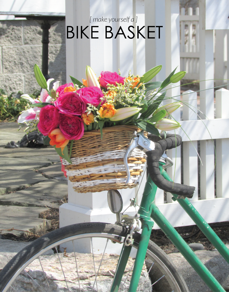 DIY Bike Basket | Francois et Moi #diy #bikebasket #summer