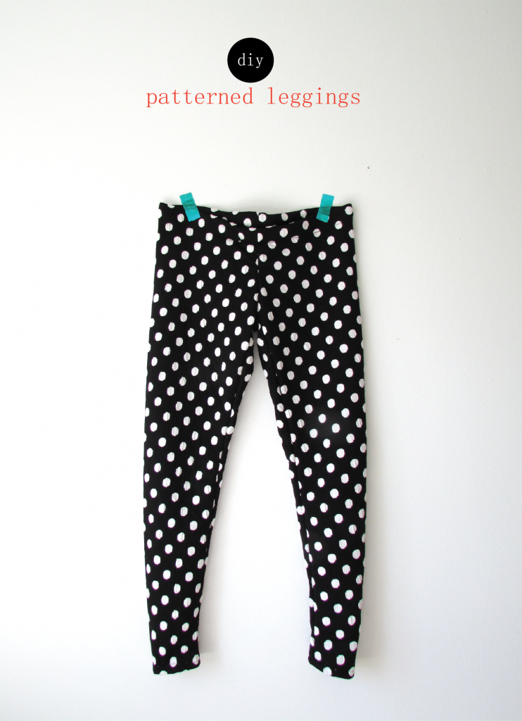 How to Make Your Own Leggings from an Existing Pair — The