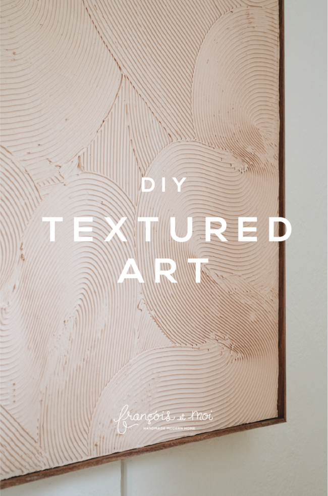 DIY Textured Canvas Toolkit, DIY Wall Art